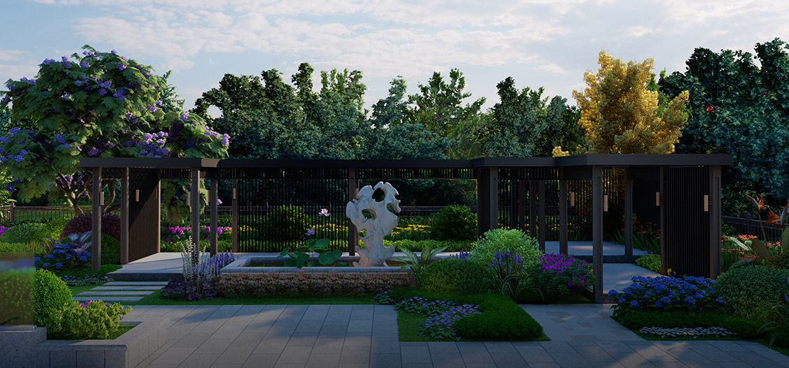 花园最常见的拱桥和平桥景观桥有哪些特点？如何设计？